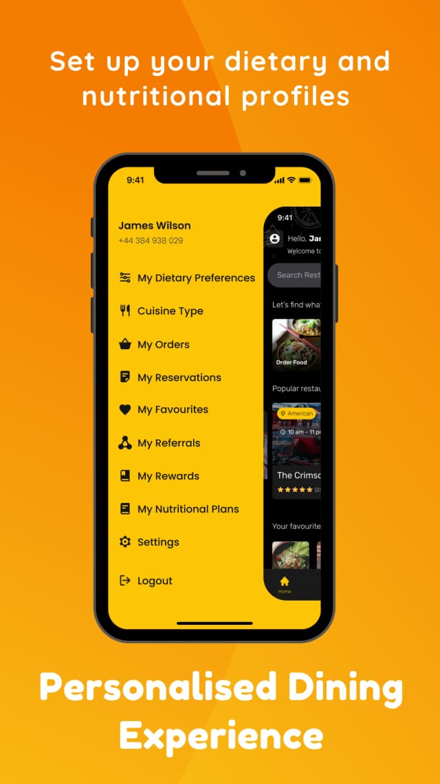 Gaston AI Mobile App - Food Ordering